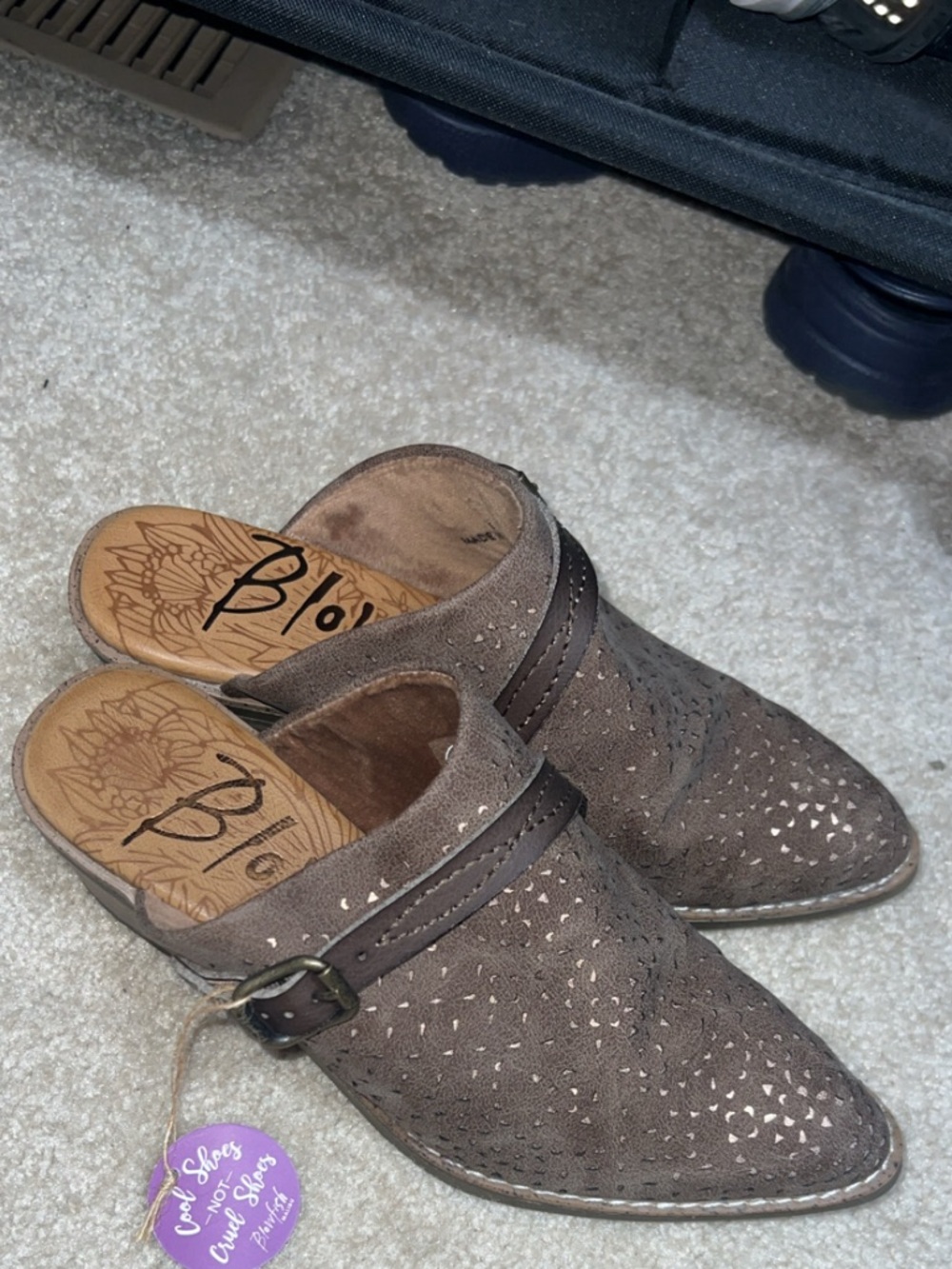 Blowfish Pointed-Toe Mule Slides NEW